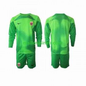 Maillot de Foot Norvège Gardien Domicile 2022 Manches Longues - Enfant
